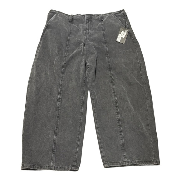 Chic Dark Gray Trousers - Picture 1 of 4